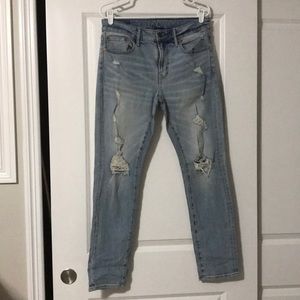 Light blue ripped jeans (air flex)